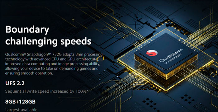 Redmi Note 10 Pro power, processor, memory